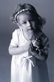 Фотография образа для детского фотопортрета